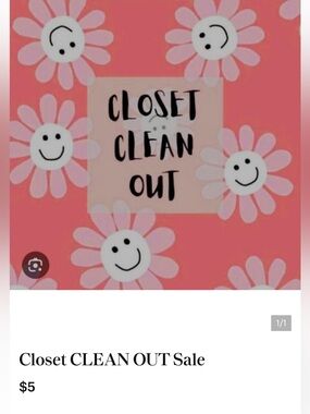💕Closet, clean out moving sale💕